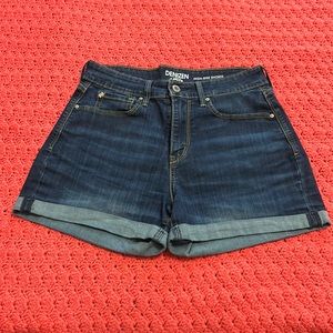 Dark Wash Jean Shorts
